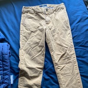 Mens’ 27/28 Slim Straight Aeropostale’s Khakis. Cleaned and washed.